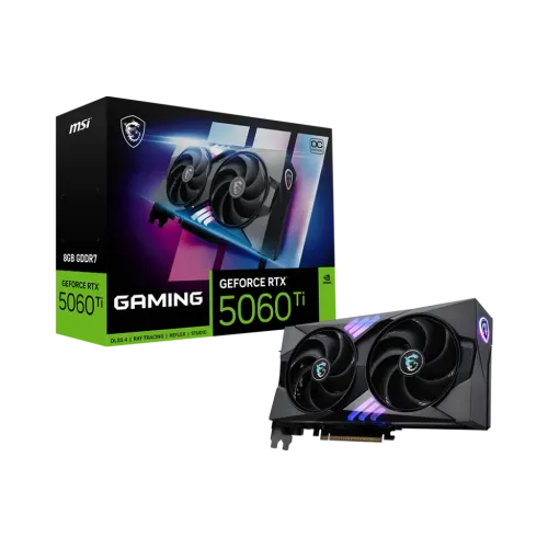 MSI GeForce RTX 5060 Ti 8G GAMING OC 8GB GDDR7 Graphics Card